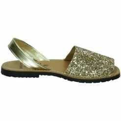 Remise 👍 Avarca Cayetano Ortuño Couleur Doré ❤️ -Angelitos Soldes Boutique 18377981 500 C